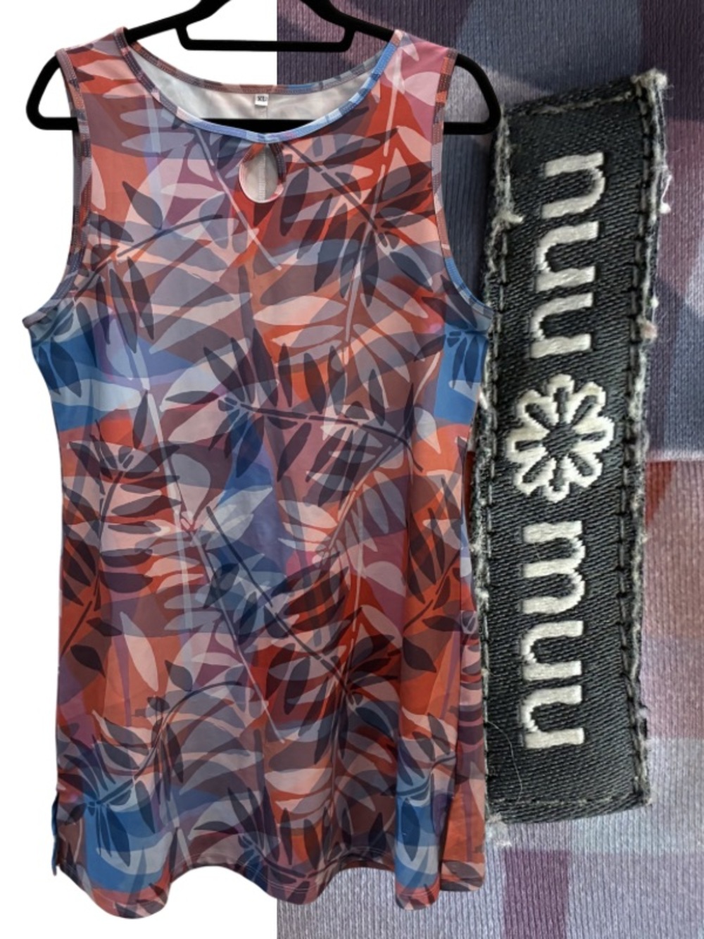 Nuu Muu Keyhole Neckline Active Dress Size XLARGE
